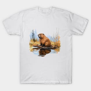 I Love Beaver T-Shirt